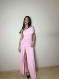 Pink Flowy Dress