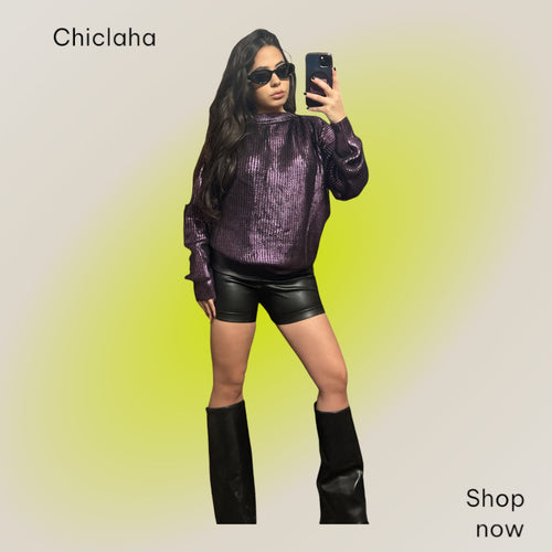 Black Leather Shorts