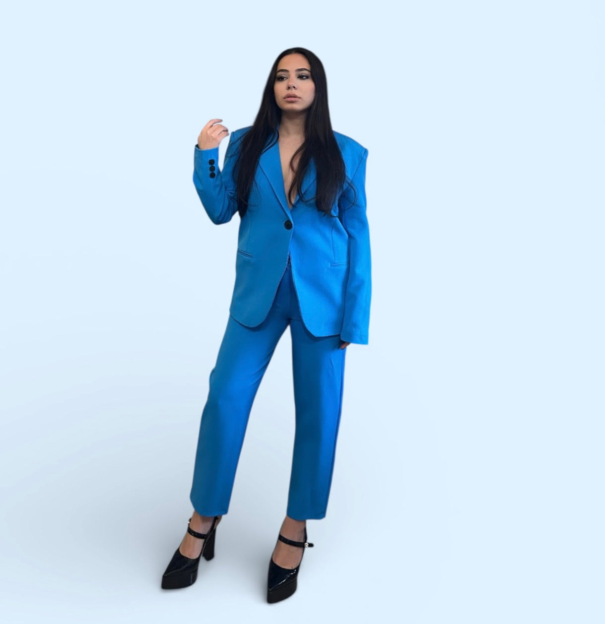 Blue Blazer Set