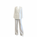 White Blazer Set