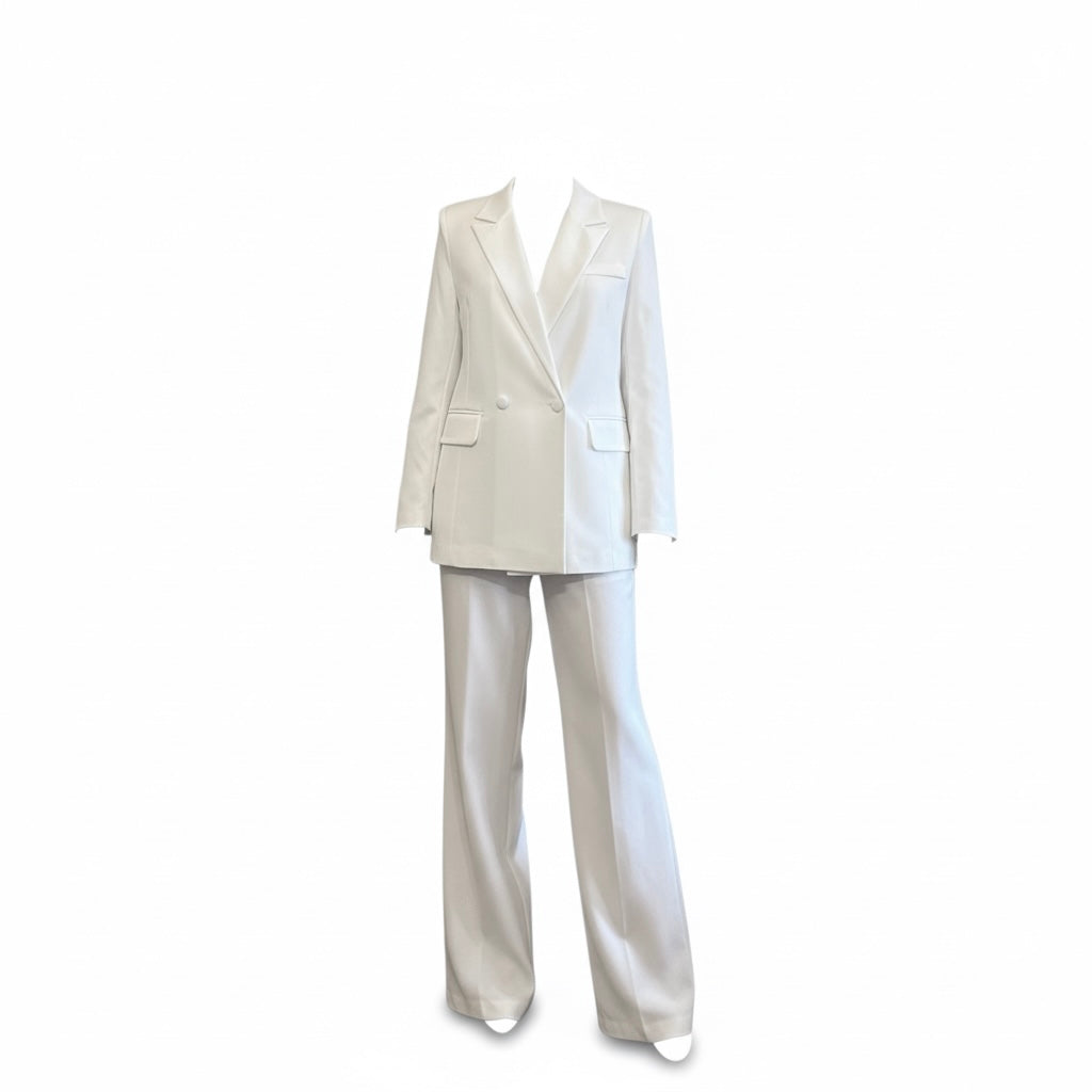 White Blazer Set