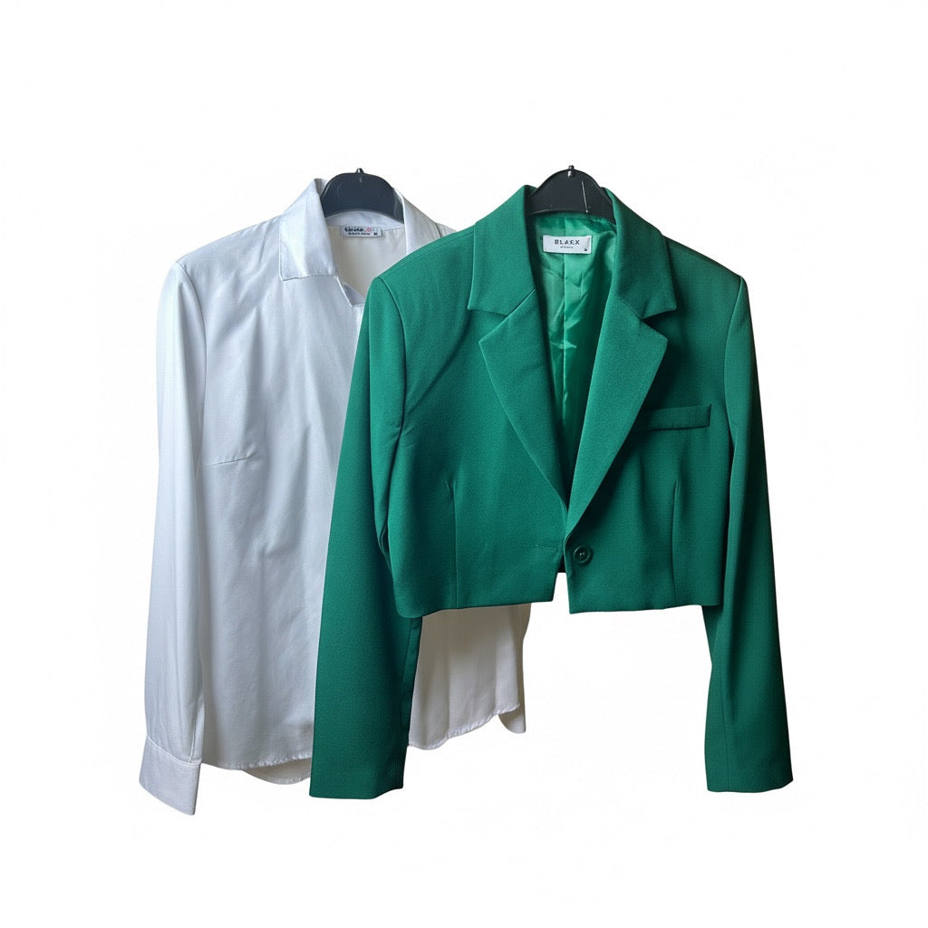 Cropped Blazer