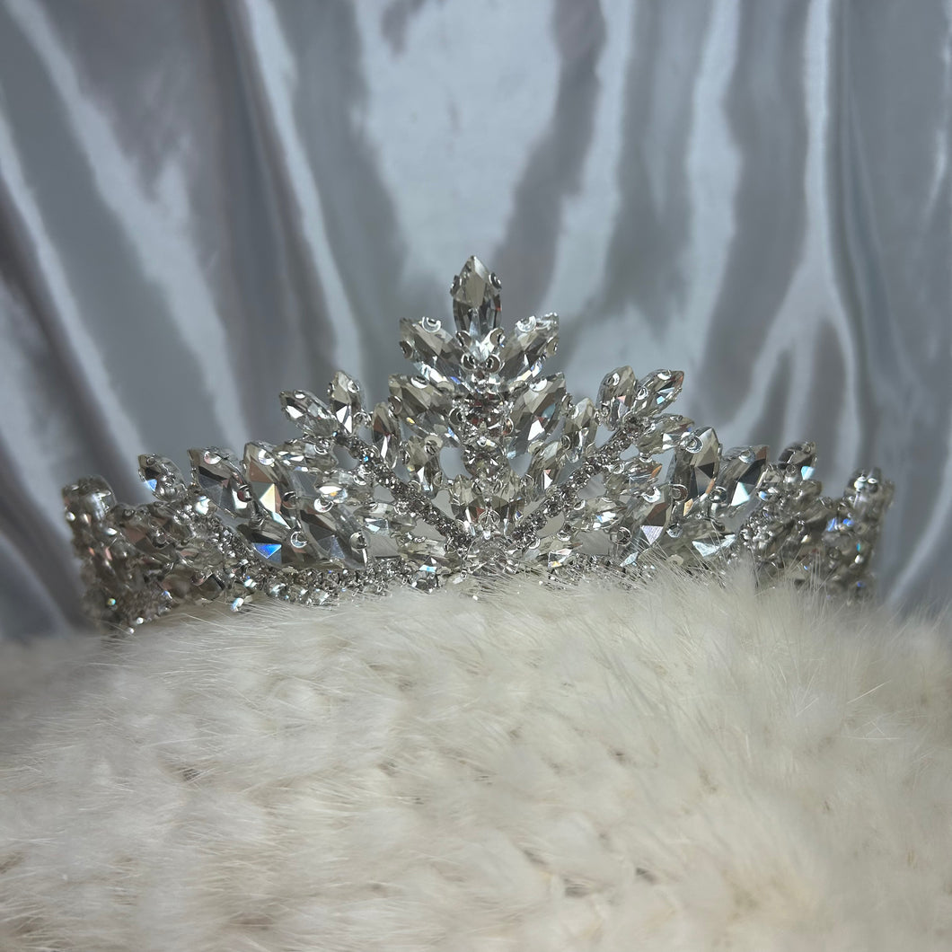 Princess Silver Sparkly Tiara